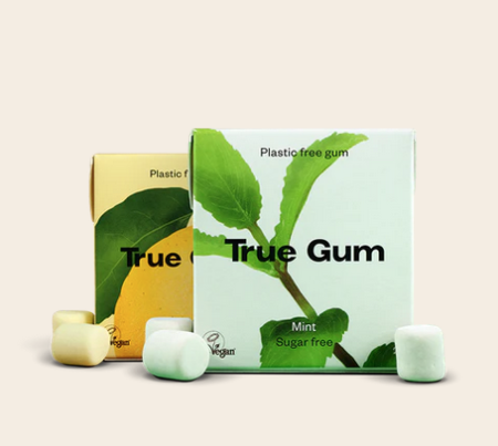TrueGum - Kaugummi mit natürlichem Kautschuk